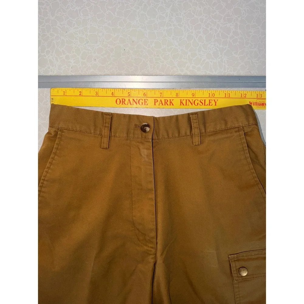 Disney Worldwide Services Womens Cargo Shorts Size 2 Brown WMK12-063F Utility